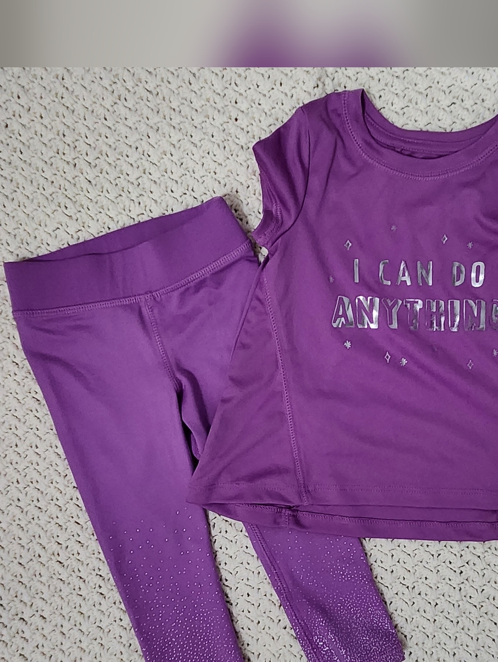 2T Cat & Jack Purple Girls' Active Set